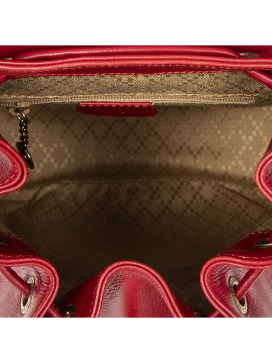Gucci Minibumbu Backpack Red Calfskin Leather main image 10